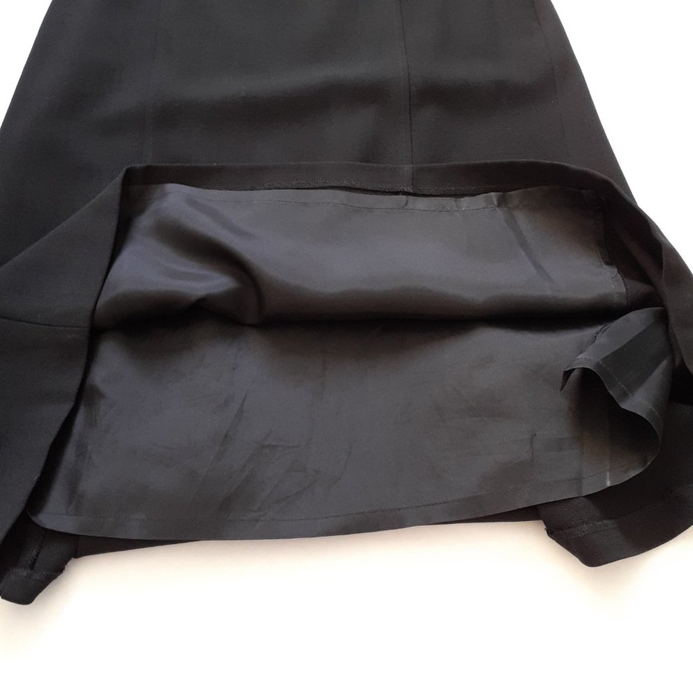 Ann Taylor Wool Skirt Black Size 6 - Picture 8 of 12